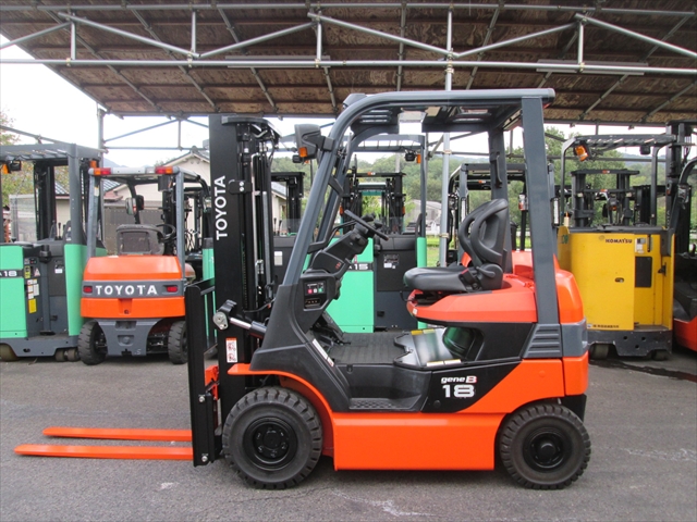 トヨタ 1.8t バッテリー車 カウンター式 3mフルフリー|【全国対応可 